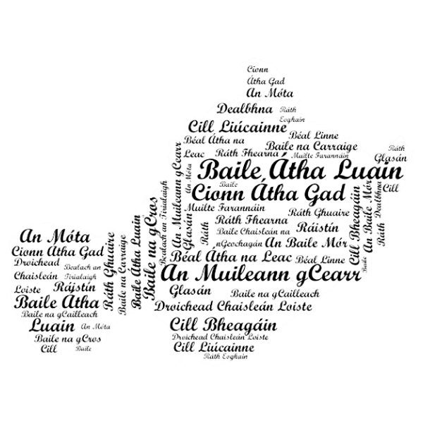 Map of Westmeath county Free SVG
